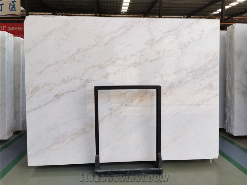Guangxi white China marble White marble slab polished marble